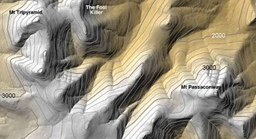 topo map